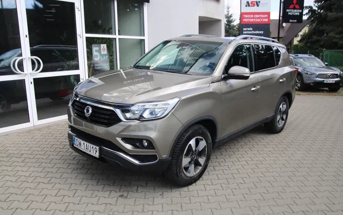 turek SsangYong REXTON cena 99900 przebieg: 117500, rok produkcji 2018 z Turek